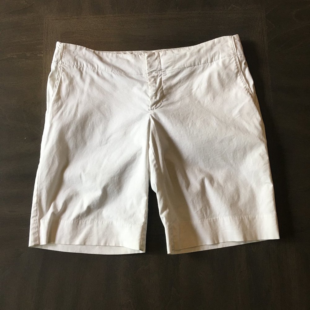 Gap White Bermuda Shorts